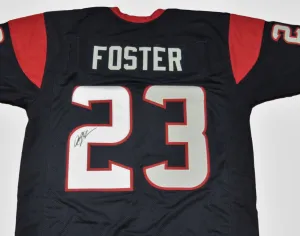 Arian Foster Signed Houston Texans Jersey (JSA COA) 4Pro Bowl Running Back