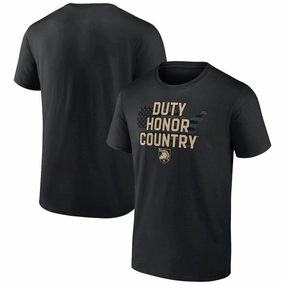 Army Black Knights Fanatics Branded Home Field Win T-Shirt - Black