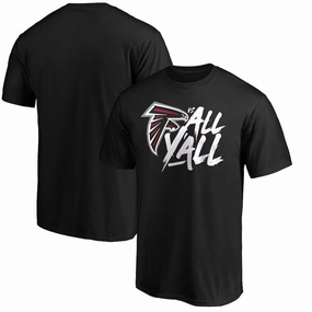Atlanta Falcons Falcons NFL vs. All Y'all T-Shirt - Black