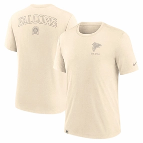Atlanta Falcons NFL Nike Glory Tri-Blend T-Shirt - Cream