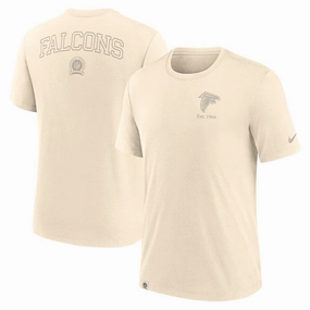 Atlanta Falcons NFL Nike Glory Tri-Blend T-Shirt - Cream