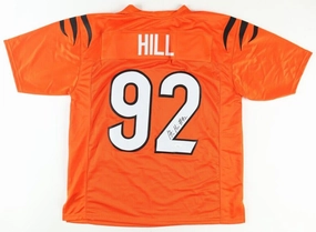 B. J. Hill Signed Cincinnati Bengals Jersey (JSA) 2018 3rd Round Pick Def Tackle