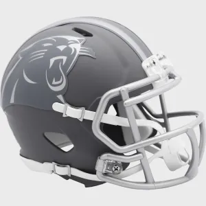 Carolina Panthers NFL Mini Speed Football Helmet SLATE