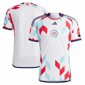 Chicago Fire MLS adidas 2024 A Kit For All Authentic Jersey ?C White