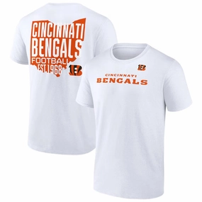 Cincinnati Bengals Hot Shot T-Shirt - White