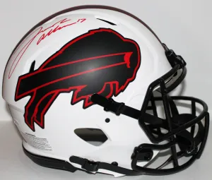 Josh Allen Buffalo Bills Signed Full Size Authentic Lunar Eclipse Helmet - Beckett
