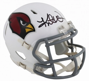 Kurt Warner Signed Arizona Cardinals Mini Helmet (Beckett) 4Pro Bowl Q.B.