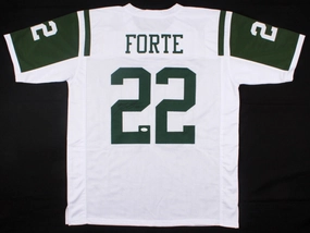 Matt Forte Signed New York Jets Jersey (JSA COA) 2Pro Bowl (2011,2013) R.B.