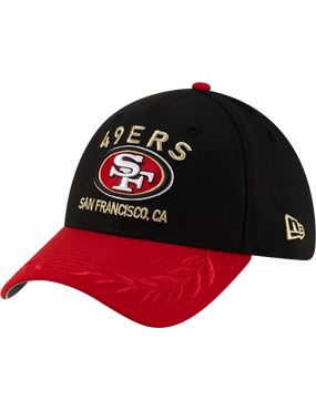 San Francisco 49ers New Era NFL 25 Draft 39THIRTY Stretch-Fit Hat - Black